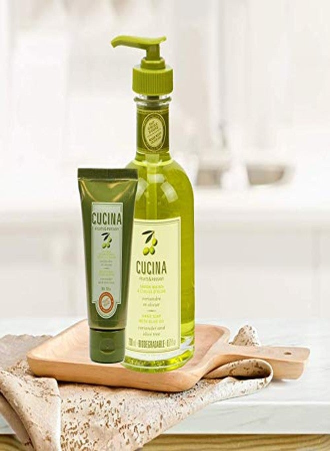 Cucina Fruits & Passion Coriander and Olive Tree Hand Soap 200ml and Nourishing Hand Butter 60ml - Image 2